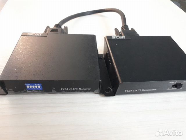 VGA/hdmi удлинитель/кабель по витой паре до 135 ме