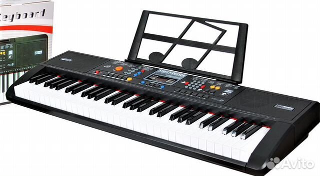 Синтезатор 61 Клавиша Полноразмерные (5 октав)