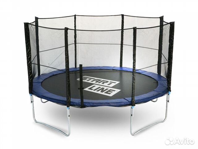 Батут 12 футов (366 см) с внешней сеткой