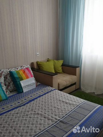 

1-к. квартира, 38 м², 2 кровати