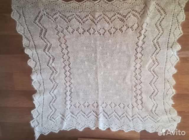 Пуховый платок