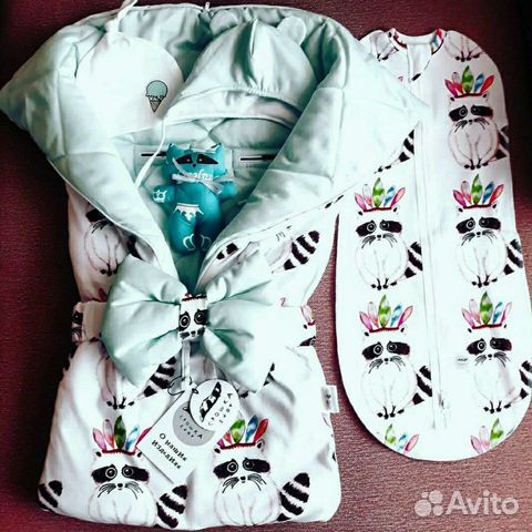 Комплект для новорожденного, конверт