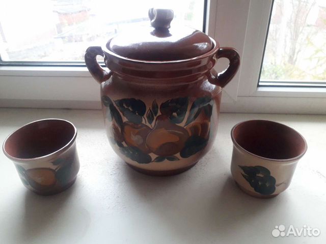 Горшок керамический