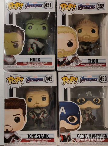 Funko pop avengers endgame фигурки