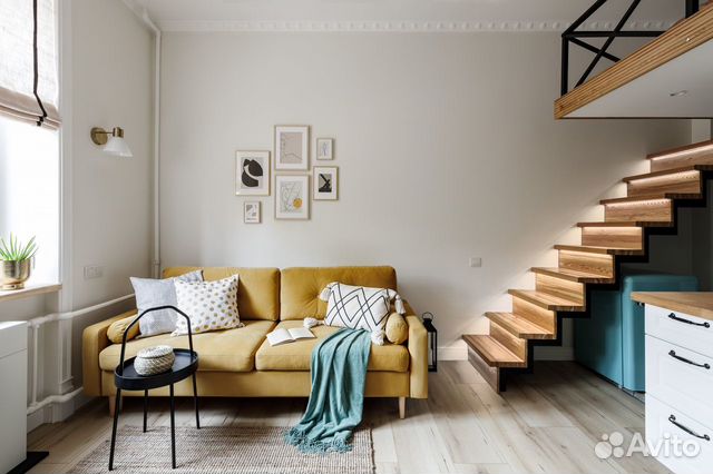 

Квартира-студия, 26 м², 2 кровати
