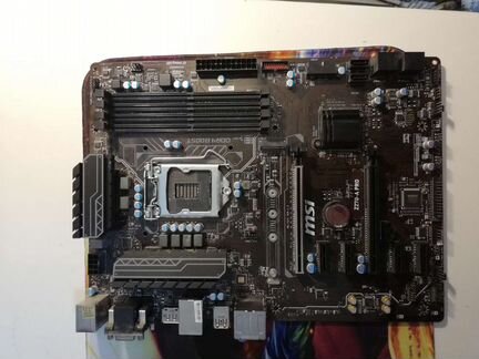 Материнская плата msi z270-a pro