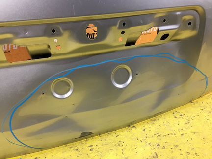 Крышка багажника Renault Duster 1 2010-2020