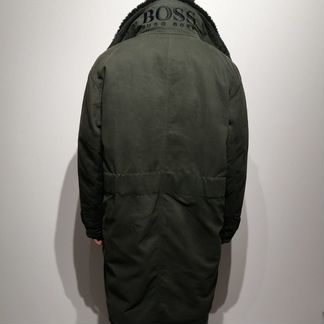 Куртка зимняя парка Hugo Boss XXL состояние шикарн