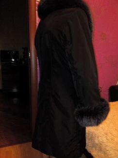 Пальто пехора с капюшоном (новое)