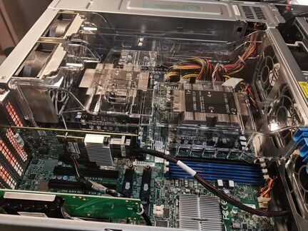 Сборка и настройка серверов, схд и пк