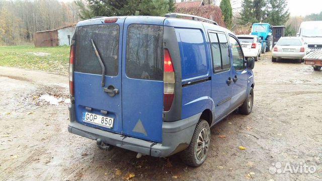 Запчасти на fiat doblo