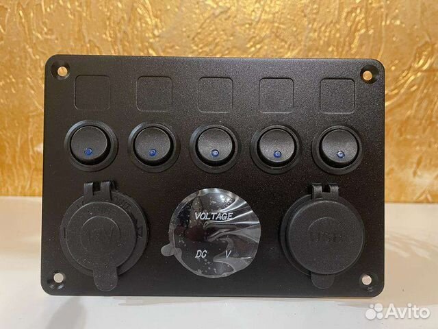 Панель управления для лодки, катера, яхты, автомоб