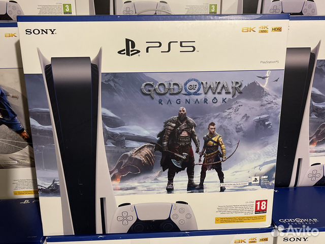 Sony PlayStation 5 + God of war Ragnarek