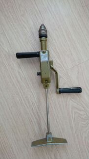 Ручная дрель (механическая) СССР