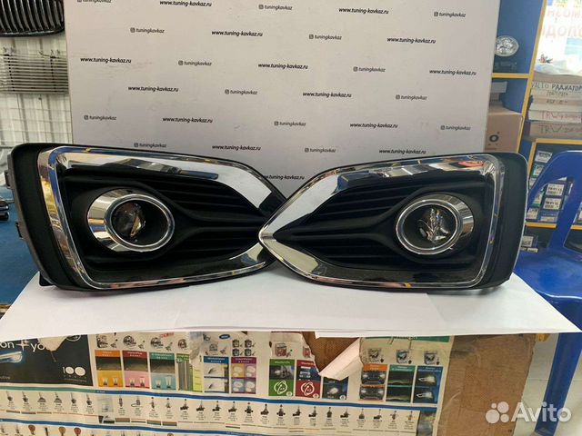 Противотуманные фары на hyundai solaris