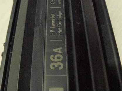 Картридж HP CB436A (новый, оригинал)
