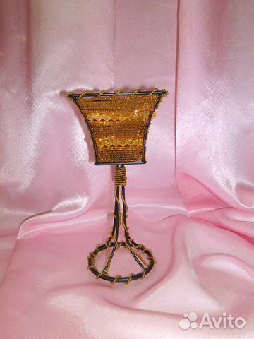 Подсвечник из бисера