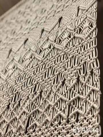 Большая Макраме Штора/Занавеска/Перегородка