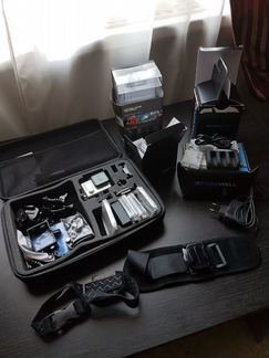 Экшн камера GoPro Hero 4 black + много допов