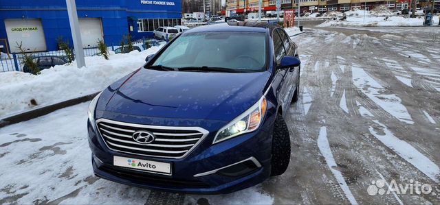 Hyundai Sonata 2.4 AT, 2016, 163 000 км