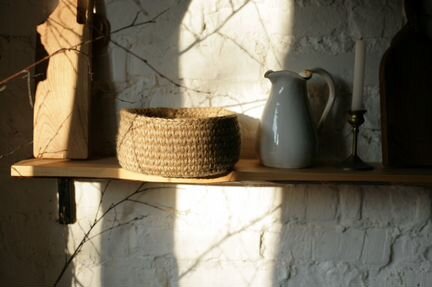 Корзинка из джута