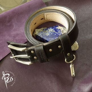 Кожаный ремень, ремень из кожи, handmade