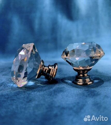 Мебельные ручки, ручки кристалл