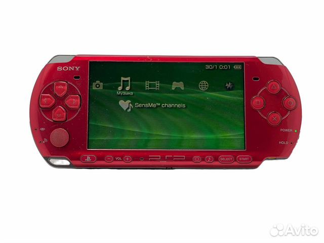 Sony psp 3008 красная 150 игра