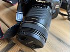 Фотоаппарат Canon 600D с объективом 18-135mm объявление продам