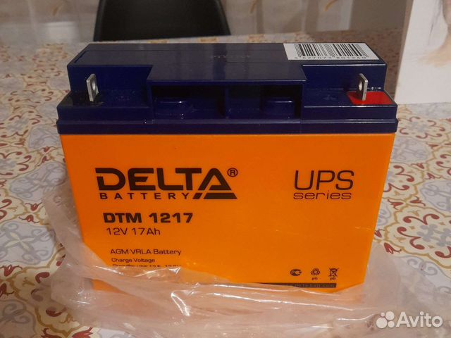 Аккумулятор delta 1217 купить в Череповце | Электроника | Авито