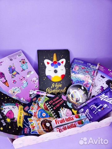 Подарочный набор с канцелярией Единорог