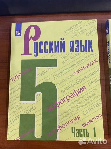 Русский язык 5 класс ч.1,2 учебник Ладыженская