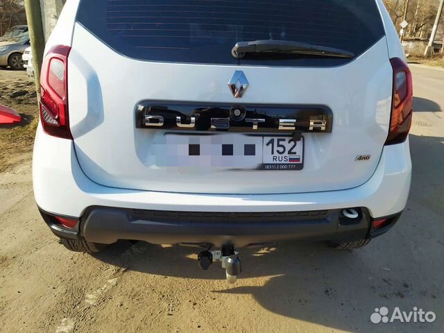 Фаркоп на Renault Duster с оцинкованным шаром