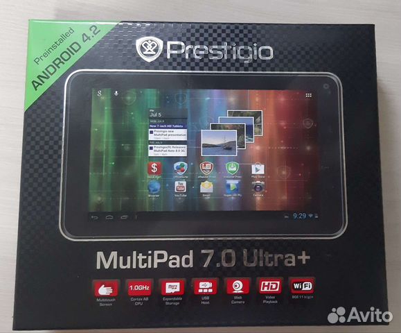 Планшет Prestigio Multipad 7.0 Ultra+