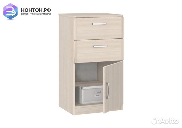 Тумба комбинированная Лотос 2.04 софт / шимо светл