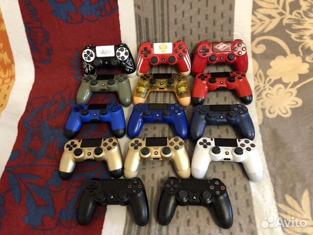 Новые и б/у оригинальные джойстики для PS4