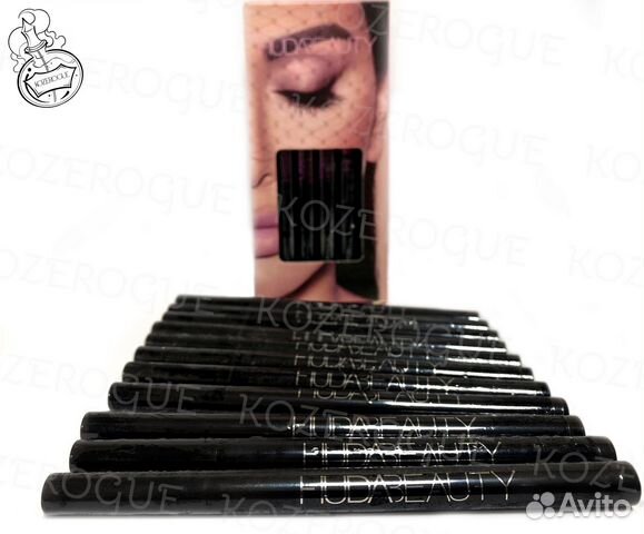 Подводка для глаз Huda (Худа Бьюти Набор 12шт.)
