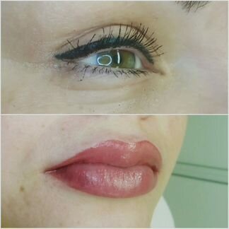 Перманентный макияж Пудровое Напыление Татуаж