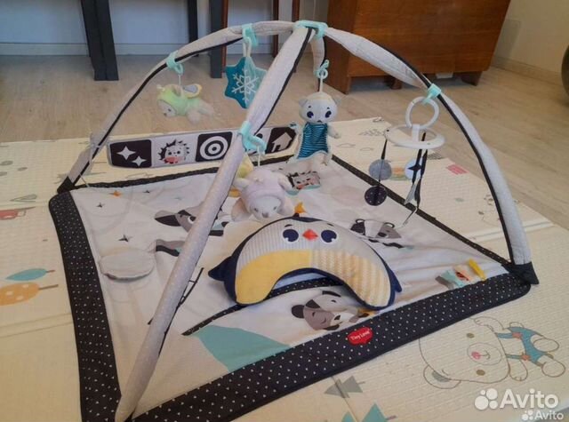 Развивающий коврик tiny love день и ночь