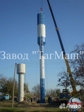 Водонапорная Башня Рожновского 50 м3 вбр 50У-9