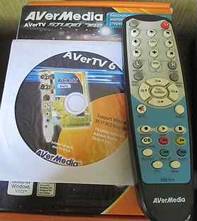 Пульт и установочный диск Аver-TV-707