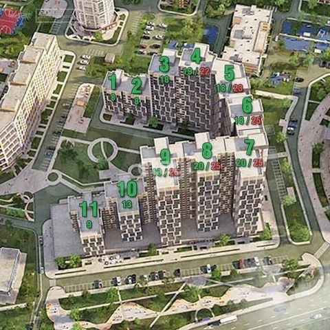 Квартира-студия, 30,8 м², 16/22 эт.