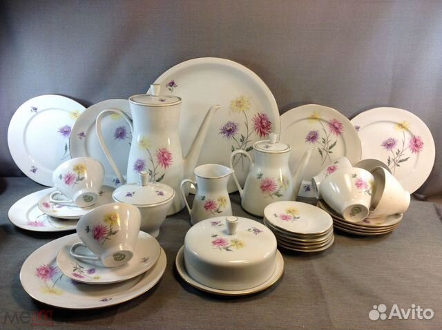 Чайный сервиз, 12 персон, Германия, 1968 г (новый)