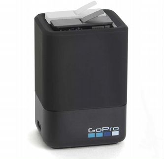 Зарядный бокс для GoPro 8 на 2 батарейки оригинал