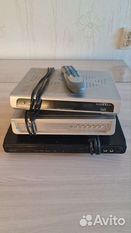 Dvd плеер, спутниковый тюнер, на запчасти