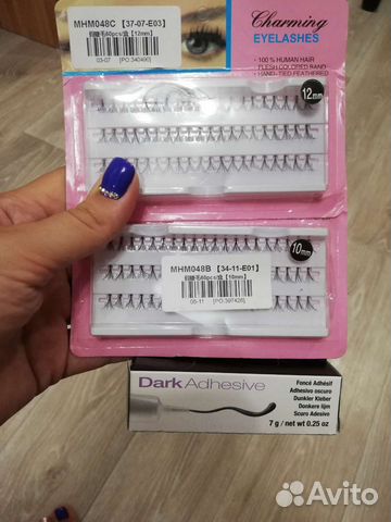 Пучковые ресницы новые