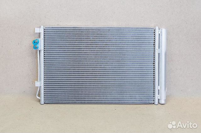 Hyundai Solaris радиатор кондиционера Kia Rio 3