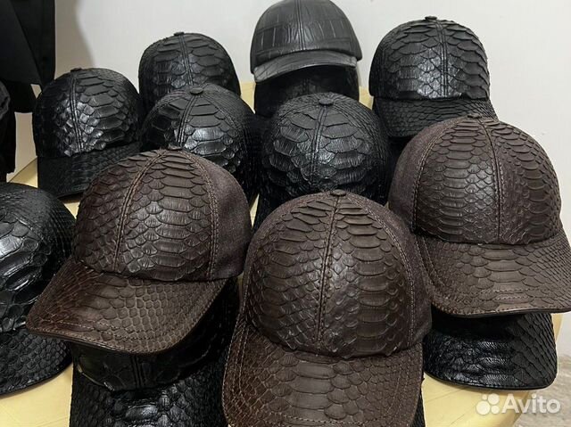 Кепки Питон, Бейсболки из кожи Питона