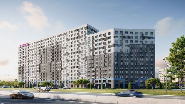 3-к. квартира, 77,1 м², 3/16 эт.