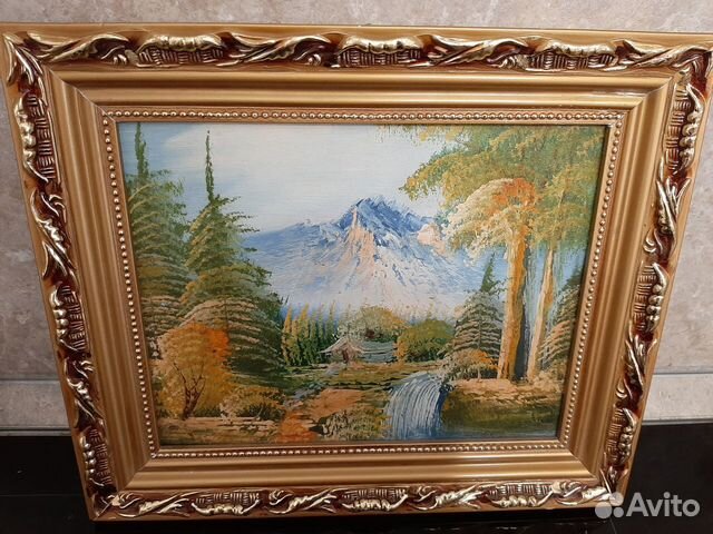 Картина маслом на холсте пейзаж